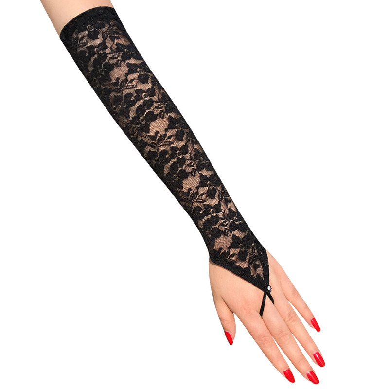 CrossGearX Mitaines Longues Nessa Noires